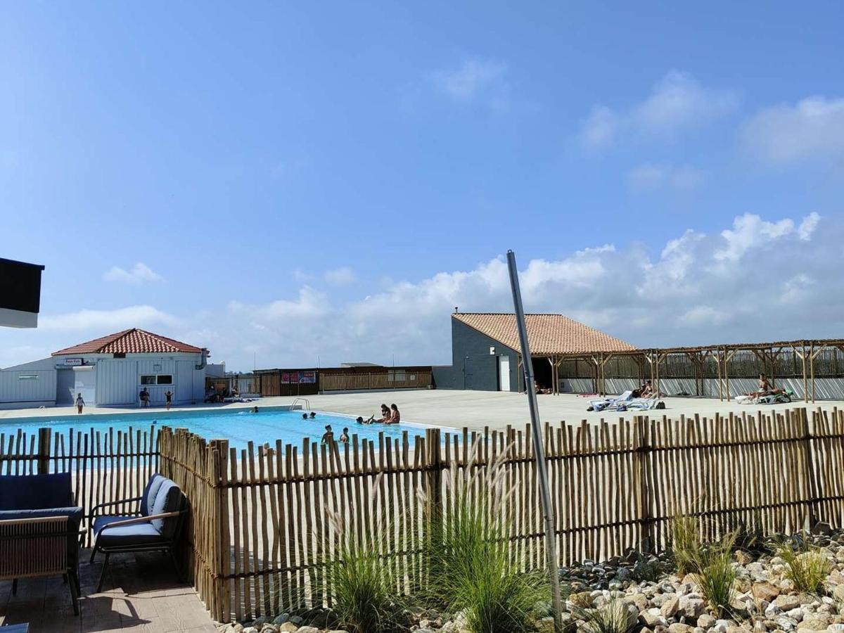 T2 4 Pers Le Barcares Rdc Piscine Parking Animaux - Fr-1-195-68 Apartment Exterior photo